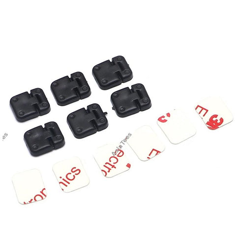 Traxxas TRX-4 Rubber Door Hinge for TRX4 (6) Black