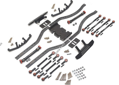 Kronik™ SWB Short Wheel Base Conversion Kit 252mm Wheelbase (SCX10 SCX10 2 Compatible)