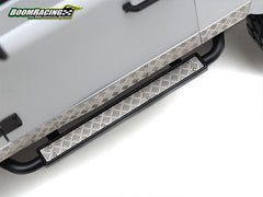 Stainless Steel Diamond Plate Accessories Pack for Defender Wagon D90/D110 Black