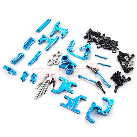 Aluminum Essential Conversion Kit For Tamiya CC01 Blue.