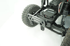 Plastic Front Rear Bumper w/ Heavy Duty Shackle w/ LED Set For Axial SCX10